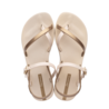 Ipanema Slippers Dames - Fashion Sandal Beige /Golde Ipanema Slippers Dames - Fashion Sandal Beige /Golde