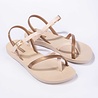 Ipanema Slippers Dames - Fashion Sandal Beige /Golde Ipanema Slippers Dames - Fashion Sandal Beige /Golde