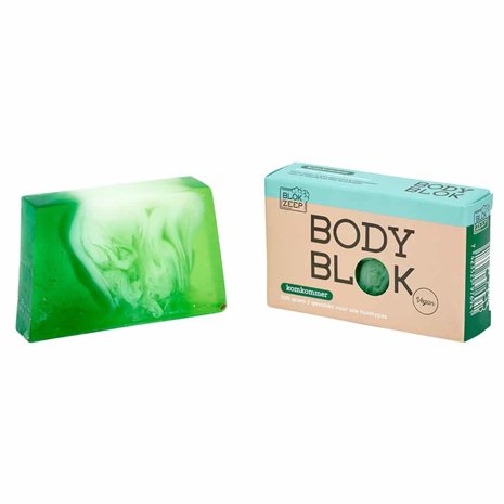 Blokzeep Blokzeep - Body Blok Komkommer -alle huidtypes Blokzeep Blokzeep - Body Blok Komkommer -alle huidtypes
