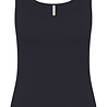 Tranquillo Tranquillo - Duurzame Tencel Top donker blauw Tranquillo Tranquillo - Duurzame Tencel Top donker blauw