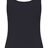Tranquillo Tranquillo - Duurzame Tencel Top donker blauw Tranquillo Tranquillo - Duurzame Tencel Top donker blauw