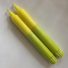 Dippy Dippy - Dip Dye kaars - Geel / Groen Dippy Dippy - Dip Dye kaars - Geel / Groen