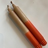 Dippy Dippy - Dip Dye kaars - Zand / Oranje Dippy Dippy - Dip Dye kaars - Zand / Oranje