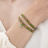 A Beautiful Story Sieraden a Beautiful Story - Sari wrap armband - aventurijn A Beautiful Story Sieraden a Beautiful Story - Sari wrap armband - aventurijn