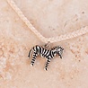 Pura Vida Armband wit met Zebra - Pura Vida Pura Vida Armband wit met Zebra - Pura Vida
