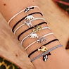 Pura Vida Armband wit met Zebra - Pura Vida Pura Vida Armband wit met Zebra - Pura Vida