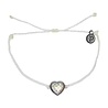 Pura Vida Armband Wit Mermaid Heart - Pura Vida Pura Vida Armband Wit Mermaid Heart - Pura Vida