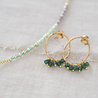 A Beautiful Story Sieraden a Beautiful Story Serenity Aventurijn Goud oorbellen A Beautiful Story Sieraden a Beautiful Story Serenity Aventurijn Goud oorbellen