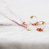 A Beautiful Story Sieraden a Beautiful Story Serenity Carneool Goud oorbellen A Beautiful Story Sieraden a Beautiful Story Serenity Carneool Goud oorbellen