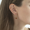 A Beautiful Story Sieraden a Beautiful Story Serenity Carneool Goud oorbellen A Beautiful Story Sieraden a Beautiful Story Serenity Carneool Goud oorbellen