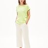 ARMEDANGELS Armedangels T Shirt dames Idaara - Light Lime ARMEDANGELS Armedangels T Shirt dames Idaara - Light Lime