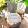 De Weldaad De Weldaad - Vaas Rond Gerecycled Glas - Waxinelichthouder Groot De Weldaad De Weldaad - Vaas Rond Gerecycled Glas - Waxinelichthouder Groot