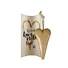100% LEUK CADEAU 100%Leuk - Kado doosje Goud - Hartstikke 100% LEUK CADEAU 100%Leuk - Kado doosje Goud - Hartstikke