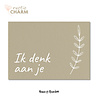 Annie With the Bamboo Eco kaart - Ik denk aan je Annie With the Bamboo Eco kaart - Ik denk aan je