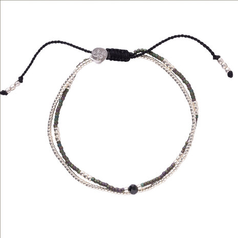 A Beautiful Story Sieraden a Beautiful Story - Willing Zwarte Onyx - Zilver Armband A Beautiful Story Sieraden a Beautiful Story - Willing Zwarte Onyx - Zilver Armband