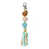 Return to Sender Return to Sender-Sleutelhanger bolletjes - blauw/bruin Return to Sender Return to Sender-Sleutelhanger bolletjes - blauw/bruin