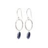 A Beautiful Story Sieraden a Beautiful Story Graceful Lapis Lazuli - Zilver Oorbellen A Beautiful Story Sieraden a Beautiful Story Graceful Lapis Lazuli - Zilver Oorbellen