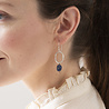 A Beautiful Story Sieraden a Beautiful Story Graceful Lapis Lazuli - Zilver Oorbellen A Beautiful Story Sieraden a Beautiful Story Graceful Lapis Lazuli - Zilver Oorbellen