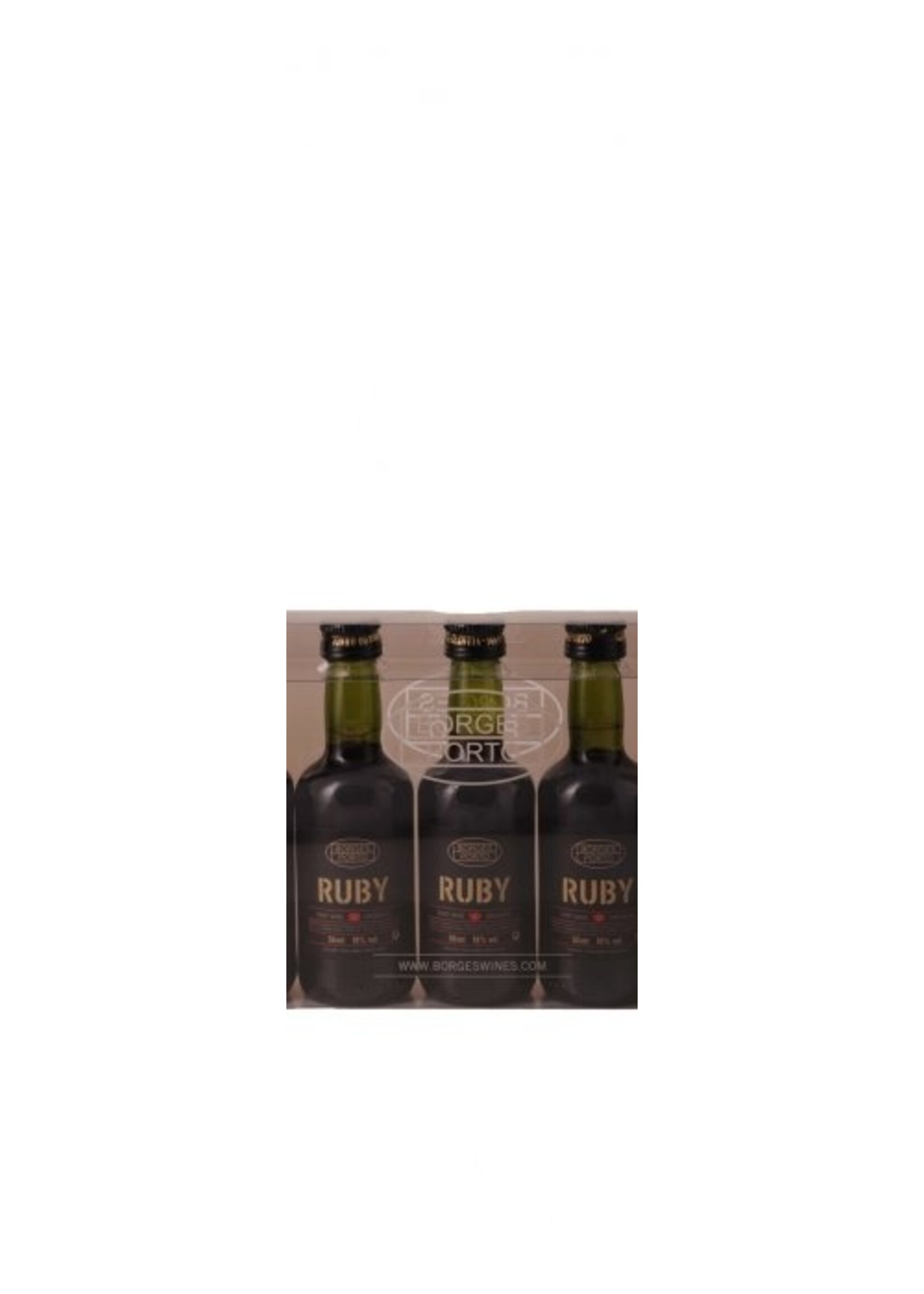 Vinhos Borges Borges Pack Ruby 5x0,05 l
