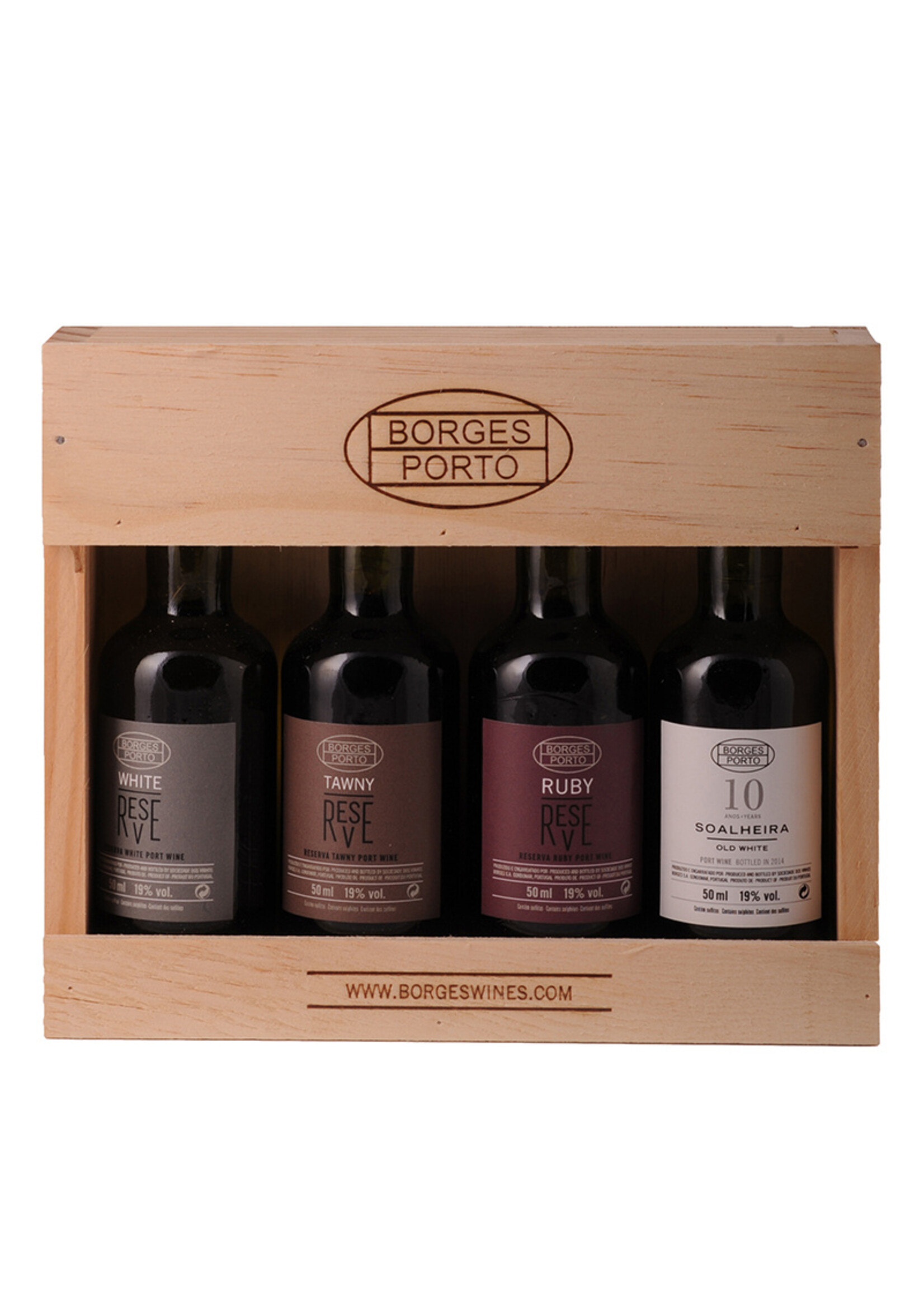 Borges Borges Pack Reserva (R.T.W.10AW) wooden giftbox