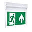 Surface-mounted emergency lighting on swivel OTG-FF