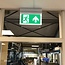 Surface-mounted emergency lighting on swivel OTG-FF