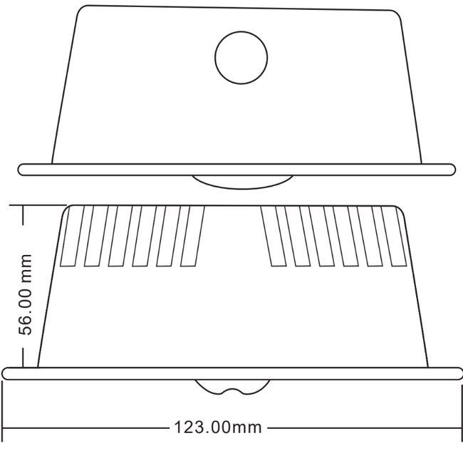 Surface-mounted and recessed emergency lighting MTSPOT-010