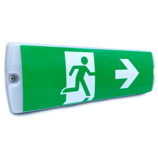 3W emergency light with opal-white cover, OTG-KL series