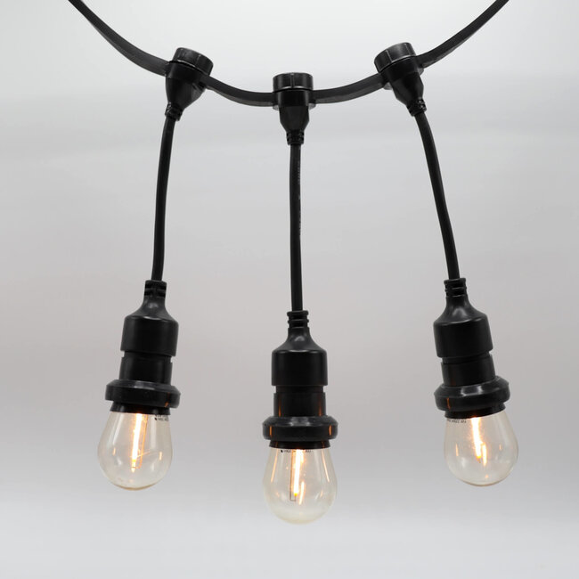 Black pendant light socket - self assembly (excl. bulbs)