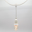 White pendant light socket - self assembly (excl. bulbs)