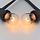 Bombillas LED de filamento blanco cálido regulables en forma de U - 0.6 vatios