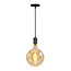 8.5W croissant spiral lamp XXXL, 2000K, amber glass Ø200 - dimmable