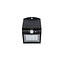 Solar wall lamp Alien 1.5W with sensor - black