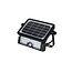 Solar outdoor wall lamp Robo 5W with sensor - black