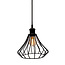 Black pendant lamp Kiki