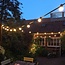 Festoon lights with dimmable LED filament bulbs - 3 watt