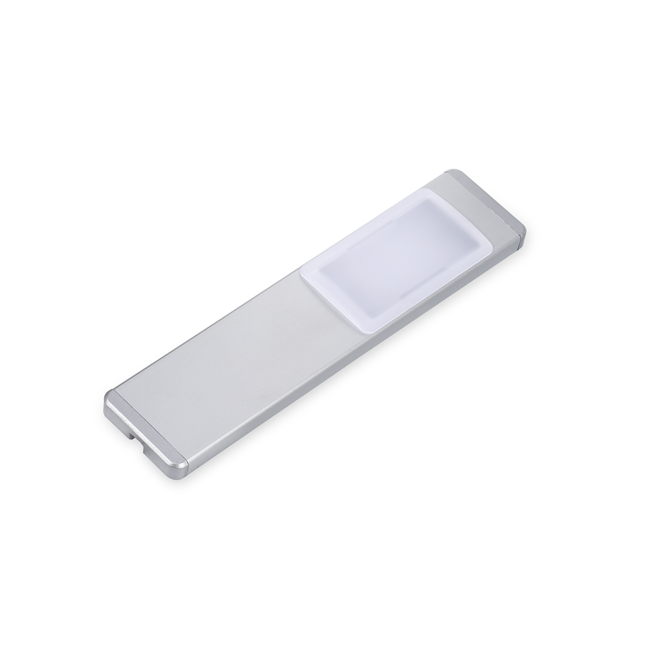 LED surface-mounted cabinet spotlight Lex - silver-grey