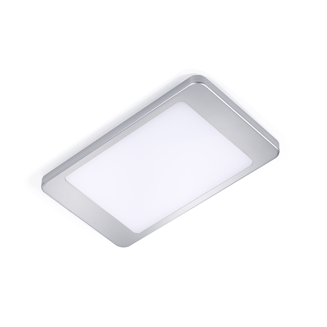 LED surface-mounted cabinet spotlight Apollo - silver-grey