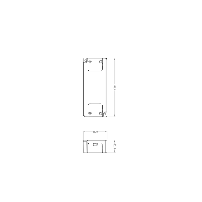 Led transformer 12V Max. 12W