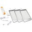 LED cabinet lighting Apollo complete set of 3 spotlights