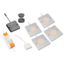 LED cabinet lighting Alina complete set of 4 spots