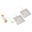 LED cabinet lighting Alina complete set of 2 spots