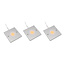 LED cabinet light Alina complete set of 3 spots