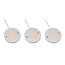 LED cabinet lighting Kaya complete set of 3 spotlights