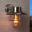 Outdoor wall light Fabio in stainless steel