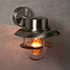 Outdoor wall light Fabio in stainless steel