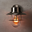 Outdoor wall light Fabio in stainless steel