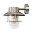 Outdoor wall light Fabio in stainless steel