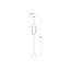 Rustic outdoor floor lamp Dave - black