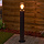 Lámpara de Suelo en Acero Inoxidable Negro Stella, 80 cm